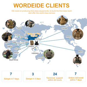 Kerah anjing tugas berat latihan kustom untuk anjing luar ruangan kerah anjing taktis tahan lama yang dapat disesuaikan - Product Image 6