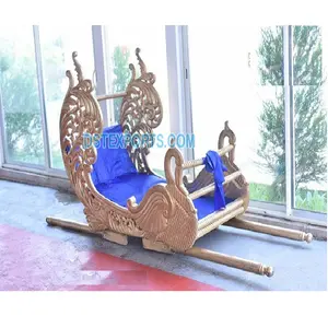 Entrada DE BODA tallada a mano Doli para novia Mayur tallada a mano Doli para entrada de novia boda india tallada nupcial DoliUSA - Product Image 1