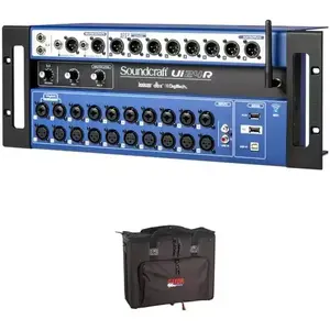 Ban Đầu Soundcraft Ui24r 24 CH Kỹ Thuật Số Chuyên Nghiệp Âm Thanh Máy Trộn Đa Theo Dõi Ghi Âm Với Điều Khiển Không Dây