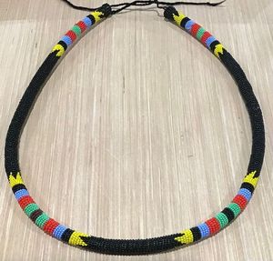 Collar largo de cuerda con cuentas de semillas, nuevo diseño, collar de cuerda con cuentas Multicolor, collar de cuentas de semillas personalizado hecho a mano - Product Image 6