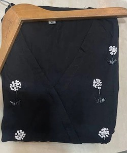 Main bloc imprimé coton écologique à manches courtes robe d'été confortable tenue décontracté taille naturelle vente saint valentin cadeau - Product Image 4