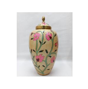 <b>Large</b> Capacity Customizable Metal Cremation <b>Urn</b> Handcrafted European Style Adult <b>Urn</b> for Human Ashes Memorial Display - Product Image 4