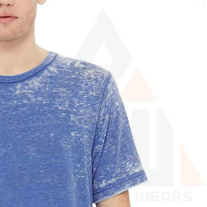 Latest High Quality Shoulder Street O Neck Acid Wash Breathable 100% Cotton <b>Men's</b> T-<b>Shirts</b> Adult Wholesale Custom High Street - Product Image 5