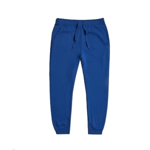 Pantalones de chándal de lana 100% algodón para hombre con logotipo personalizado OEM, pantalones de chándal cálidos de invierno informales clásicos, ligeros de cintura alta de Bangladesh - Product Image 1