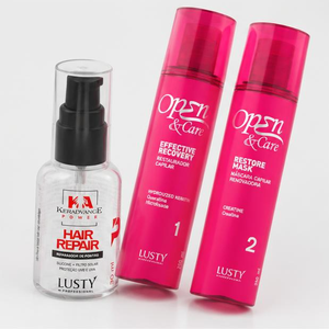 Kit Profesional de Recuperación de Cabello Dañado con Líquido Orgánico - Product Image 3