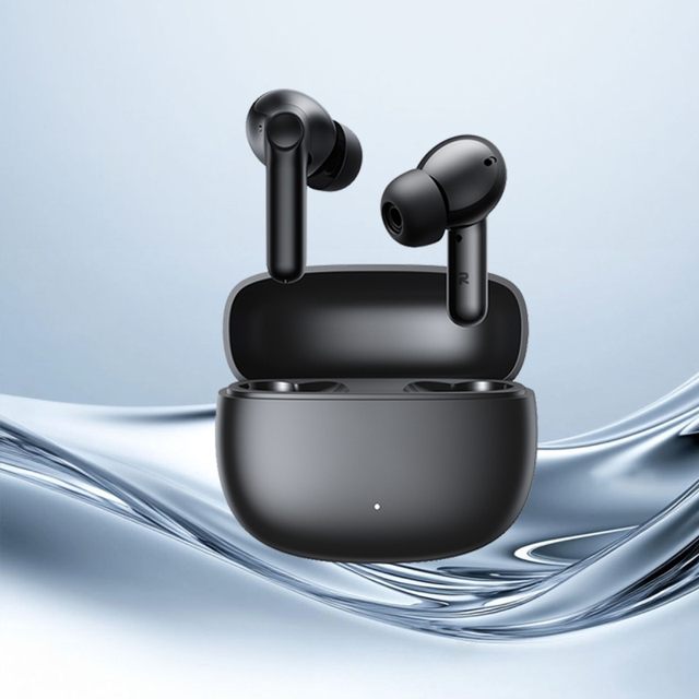 TWS Wireless In-Ear Earbuds with AI Noise Cancelling LED Indicator for 5.4 IPX5 Waterproof Hi-Fi Sound & Deep Bass