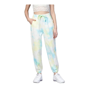 <b>Women's</b> Solid Color Drawstring Baggy Sweat Trousers <b>Joggers</b> <b>Straight</b> <b>Leg</b> Trousers Pants Sweatpants for Sale Tie Dye Trousers - Product Image 1