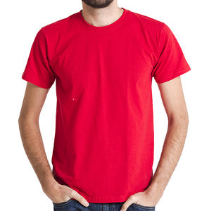 Camiseta Casual Personalizada para Hombre, Fabricada en Bangladesh, 100% Algodón Orgánico, Ecológica, Antiarrugas, 180g, Precio al por Mayor - Product Image 3
