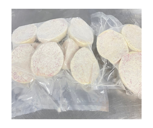 Usine de taro congelé en vrac OEM Cubes de taro pelés blancs IQF du Vietnam Vente en gros Fournisseur de boules de tapioca prêtes pour l'exportation - Product Image 2