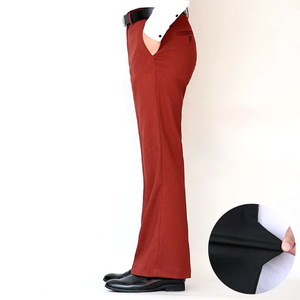 In Stock Men's <b>Trousers</b> Premium Fabric Custom Logo, Custom OEM Wholesale - Product Image 1