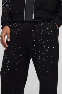 Pantalons de survêtement décontractés pour hommes, pantalons de jogging amples, 100% coton, taille mi-haute, taille élastique, multi-poches, streetwear - Product Image 3