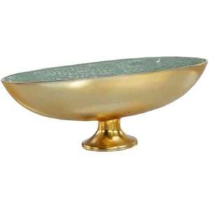 Artículo de decoración del hogar Pedestal Tazón Tuercas Plato para servir galletas Precio al por mayor Último estilo americano Cuencos Objeto decorativo - Product Image 5