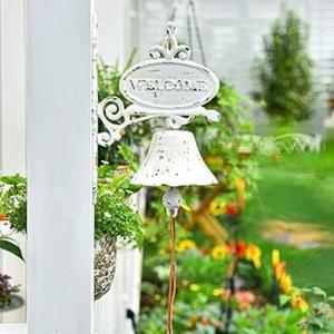 Cloche de ferme tenture murale cloches en métal décoratives sans rouille grandes cloches de vacances côtières asiatiques personnalisées pour la décoration de jardin - Product Image 5