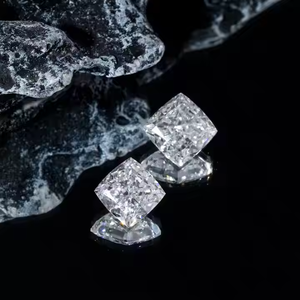 Anillos de novia con cojín creado en laboratorio VS1 con certificación IGI, joyería fina ética sostenible de alta calidad, Diamantes Sueltos IGI - Product Image 5