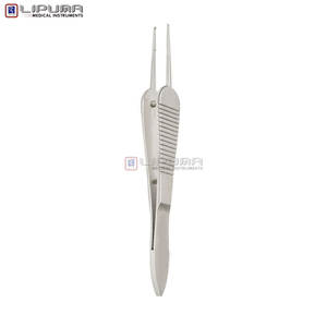 Pinzas de Sutura PAUFIQUE 1x2, Instrumento Quirúrgico de Acero Inoxidable, Instrumentos Médicos, Pinzas para Manejo de Tejidos, Mayoristas - Product Image 6