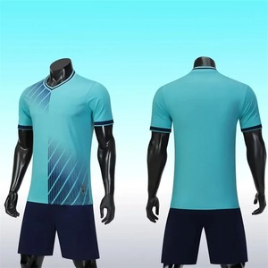 Venta al por mayor de ropa de fútbol personalizada para niños varios colores camiseta de fútbol en blanco para traje de equipo y uniformes - Product Image 6