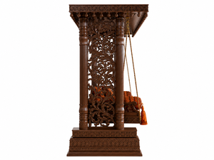 Balançoire sur pied de style Maharaja pour la maison - Product Image 4
