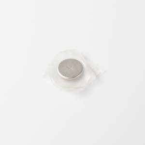 Chiusura tessile invisibile in copertura in PVC 45x45mm - Product Image 1