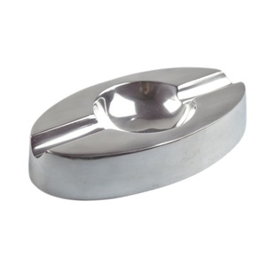 Classic Customized Outdoor Cast Aluminum <b>Ashtray</b> with Rust Resistant Finish for Patio Garden Balcony - Product Image 5