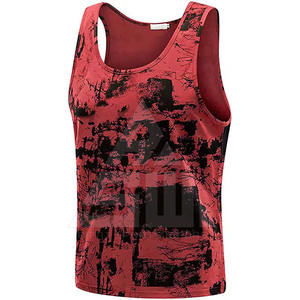 Prix bas, haute qualité, confortable, respirant, léger, séchage rapide, écologique, débardeur de sport en polyester/coton pour hommes - Product Image 1