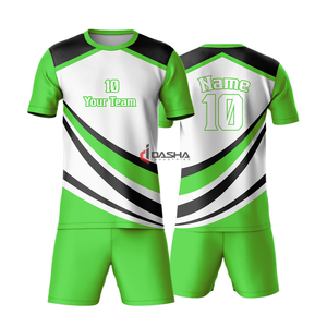 Hot Selling Men's Soccer Jersey Premium Quality Breathable Quick Dry Football Uniform Training <b>Shirts</b> - Product Image 6