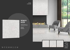 Carreaux de porcelaine brillants de luxe 1000x1000 | Carreaux de sol muraux grand format premium 100x100 | Exportation moderne élégante et durable - Product Image 4