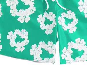 Pantalones cortos de malla de gimnasio para hombre, transpirables, de secado rápido, de algodón y poliéster, de cintura alta, con logotipo personalizado, pantalones cortos de sublimación - Product Image 5