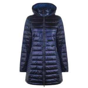 แจ็กเก็ตมีฮู้ดสำหรับผู้หญิงเสื้อแขนยาวผ้าเดนิมแบบหนาสำหรับฤดูหนาวสินค้า2025 - Product Image 4