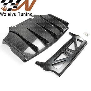Diffuseur de pare-chocs arrière en fibre de carbone de style JS de haute qualité avec montage d'échappement pour Miata <span class=keywords><strong>MX5</strong></span> NA - Product Image 5