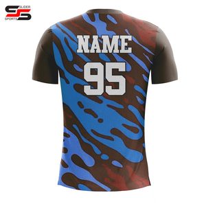 Camisetas de fútbol personalizadas con nombre y número, camisetas de fútbol personalizadas al por mayor a precio económico con tus propios diseños - Product Image 2