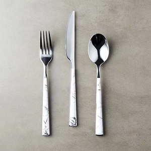 Nouveau design de cuillère à thé en acier inoxydable avec poignée unique Couverts de luxe de haute qualité pour restaurant, mariage, maison et hôtel - Product Image 4