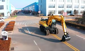 SHANTUI 13.5 Ton <b>Small</b> <b>Wheel</b> Excavator SW150 - Product Image 5