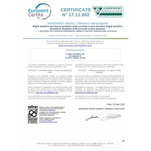 Persiana Motorizada Lindab para Conductos Circulares de Aire Acondicionado, Pieza para Sistemas HVAC - Product Image 5