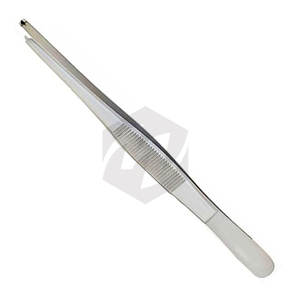 คีมหนีบเนื้อเยื่อนิ้วหัวแม่มือ1X2ฟัน4 1/2 "จับผ่าตัดจับเครื่องมือทางการแพทย์จัดการ - Product Image 2