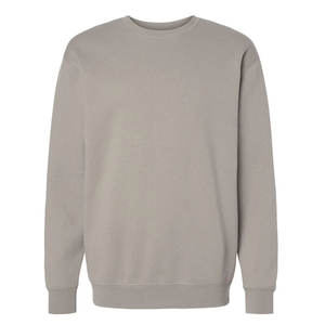 Men Crew Neck <b>Fleece</b> <b>Sweatshirt</b> with Pockets Blank <b>Sweatshirt</b> - Product Image 1