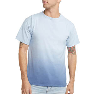 Camisetas de Hombre al por Mayor, Nuevo Diseño, Estilo Hip Hop, 100% Algodón, Contraste de Color, Tallas Grandes, Personalizables - Product Image 1