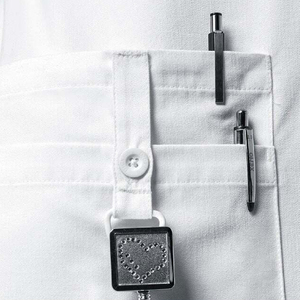 เสื้อโค้ทสำหรับผู้หญิงเสื้อโค้ทผ้าฝ้ายเนื้อบางกันฝุ่นกันรอยยับใส่ได้พอดีกับเครื่องแบบโรงพยาบาลเสื้อโค้ทสำหรับผู้หญิงสีขาวพยาบาล - Product Image 5