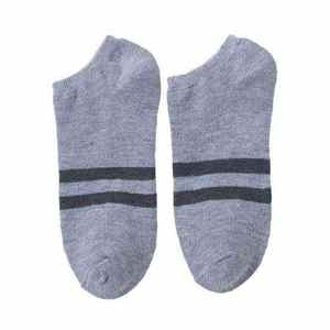 2025 Latest Design Premium Quality 100% Cotton Men's Summer Stripe <b>Socks</b> Wholesale Customized <b>Color</b> Size Woven Athletic <b>Socks</b> - Product Image 3