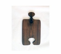Planche à fromage en résine et bois de qualité supérieure, planche de service imprimée pour charcuterie avec poignée, planche à découper écologique pour la cuisine