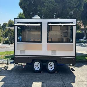 Vente en gros de chariots de nourriture et de remorque de camion de qualité supérieure entièrement équipés cuisine complète standard camion de nourriture à hot-dog pour mobile - Product Image 3