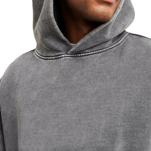 Sweats à capuche dernier design du nouveau style avec logo privé brodé motif animal coupe anti-rétrécissement cousu prix poche Kangru - Product Image 5