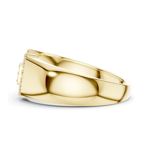 Anillo de Diamante Cultivado en Laboratorio de 0.254 CT para Mujer, Claridad VVS-VS EF, Oro de 18KT, 14KT, 10KT y Plata 925, Oro Rosa, Amarillo y Blanco - Product Image 6