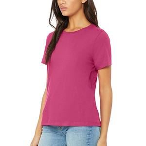 Jersey de mujer Relaxed-Fit Camiseta de manga corta con cuello redondo transpirable - Product Image 2