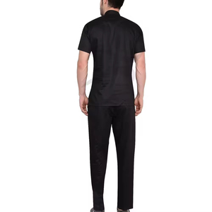 New Arrival Best Selling Comfortable Custom Made Men's 100% Cotton Twill Fabric Medical <b>Scrub</b> <b>Sets</b> - Product Image 5