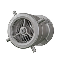 Nouvelle machine à hacher la viande industrielle Yuanchang, haute efficacité, acier inoxydable 304, capacité de 6 à 7 t/h, fonctionnement automatique, 380 V, viande