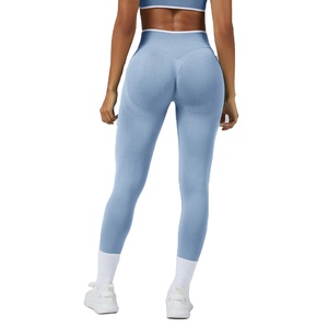 Women's Solid Yoga Activewear Set 2 Piece Sleeveless Sport Bra Leggings Quick Dry Breathable Eco-Friendly Scrunch Butt - Product Image 2