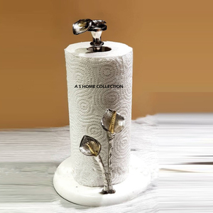 Porte-serviettes en métal couleur argent de qualité supérieure, taille et forme personnalisées, pour usage domestique - Product Image 4