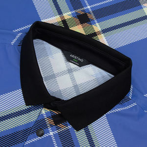 Camisas de Golf para Hombre Aristino, 77% Poliamida, 23% Elastano, Estampado, Tejido No Tejido, Estilo Casual Elegante, Manga Corta con Botones - Product Image 2