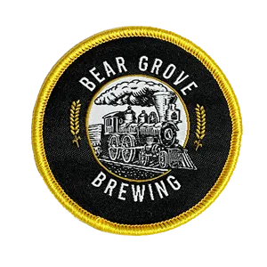 Venta al por mayor patrón personalizado tejido final doblar parches gancho sarga impreso poliéster insignias para ropa etiquetas de hierro - Product Image 2