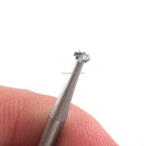 Boasta allemand importé en carbure de tungstène en forme de fraise 2.35mm tige ensemble d'outils de gravure pour la fabrication de bijoux et l'utilisation dentaire - Product Image 5